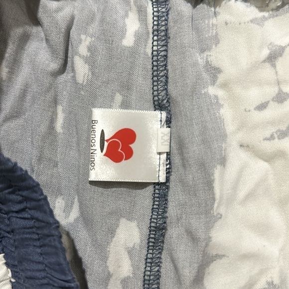 Blue tie dye print lounge summer elastic pants size xxl - Picture 4 of 6